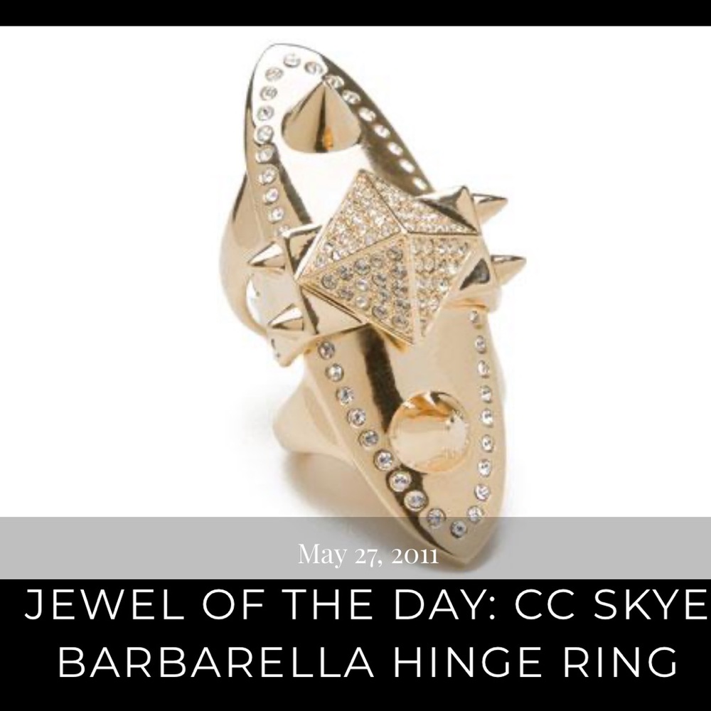 CC Skye Barbarella Hinge Ring